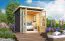 Gartenhaus terragrau, Grundfläche: 3,31m²