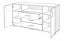 Kommode Camprodon 16, Farbe: Eiche Artisan - Abmessungen: 80 x 150 x 40 cm (H x B x T)