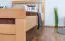 Kinderbett 120 x 200 cm | Massivholz: Buche | Natur Abbildung