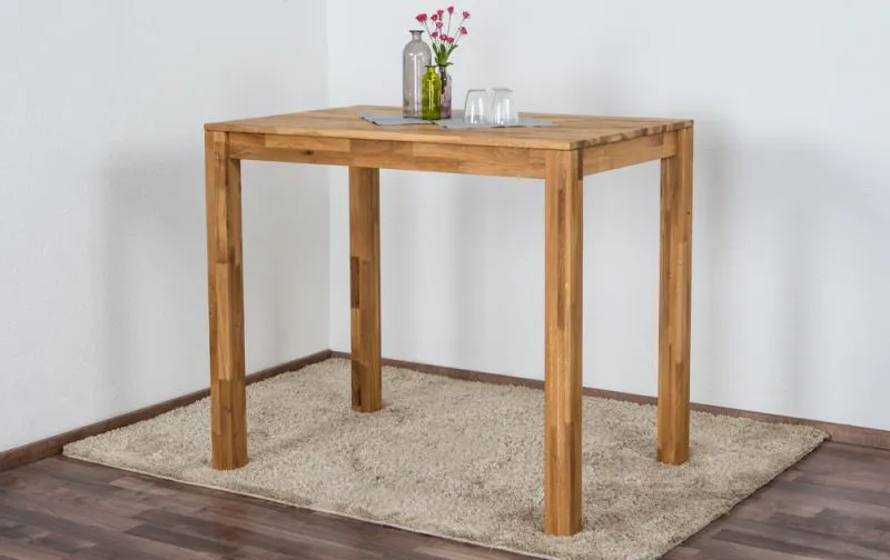 Stehtisch Wooden Nature 119 Eiche massiv - 120 x 80 cm (B x T)