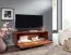 TV-Unterschrank / Lowboard, Farbe: Sheesham, teilmassiv - Abmessungen: 44 x 92 x 35 cm (H x B x T)