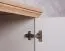 Kommode Cuenca 03, Farbe: Eiche / Weiß - Abmessungen: 99 x 155 x 39 cm (H x B x T)