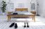Doppelbett Otago 02 Wildeiche massiv geölt - Liegefläche: 200 x 200 cm (B x L)