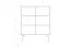 Vitrine Rolleston 21 Wildeiche massiv geölt - Abmessungen: 117 x 97 x 46 cm (H x B x T)