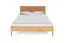Einzelbett / Gästebett Wellsford 01 Wildeiche massiv geölt - Liegefläche: 90 x 200 cm (B x L)