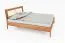 Doppelbett Wellsford 02 Wildeiche massiv geölt - Liegefläche: 180 x 200 cm (B x L)
