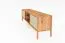 TV-Unterschrank Wellsford 12 Wildeiche massiv geölt - Abmessungen: 64 x 204 x 46 cm (H x B x T)