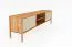TV-Unterschrank Wellsford 12 Wildeiche massiv geölt - Abmessungen: 64 x 204 x 46 cm (H x B x T)