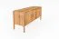 Kommode Wellsford 22 Wildeiche massiv geölt - Abmessungen: 64 x 142 x 46 cm (H x B x T)