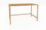 Schreibtisch Wellsford 48  Wildeiche massiv geölt - Abmessungen: 75 x 120 x 65 cm (H x B x T)