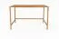 Schreibtisch Wellsford 48  Wildeiche massiv geölt - Abmessungen: 75 x 120 x 65 cm (H x B x T)