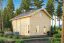 Ferienhaus F34 mit 2 Etagen | 65,3 m² | 92 mm Blockbohlen | Naturbelassen | Inkl. Fußboden & Fenster 1-Hand-Dreh-Kippsystematik