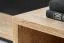 Wohnwand | Farbe: Eiche Ribbeck / Schwarz | Push-to-open Funktion | Maße: 240 x 40 x 127 cm | 11 Fächer | 1 Schrank | 1 Regal | 1 TV-Unterschrank | 1 Wandregal