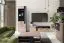 Kommode mit modernen Design Niel 07, Farbe: Eiche / Anthrazit - Abmessungen: 85 x 120 x 40 cm (H x B x T)