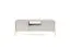 TV-Unterschrank mit modernen Design Worthing 57, Farbe: Grau / Gold - Abmessungen: 56 x 154 x 39 cm (H x B x T)