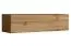 Moderne Wohnwand Balestrand 116, Farbe: Eiche Wotan - Abmessungen: 180 x 280 x 40 cm (H x B x T), mit 16 Fächern