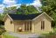 Ferienhaus F37 mit Terrasse & Fußboden | 40,4 m² | 92 mm Blockbohlen | Naturbelassen | Fenster 2-Hand-Dreh-Kippsystematik