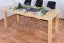 Esszimmertisch Esstisch 80x200 cm, Farbe: Natur