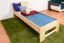 Kinderbett / Jugendbett  Buche massiv Vollholz natur 111, inkl. Lattenrost - 80 x 200 cm (B x L)