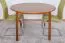 Tisch Kiefer massiv Vollholz Eichefarben Rustikal Junco 235B (rund) - Durchmesser: 120 cm