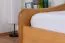 Jugendbett / Funktionsbett Kiefer massiv Vollholz Erlefarben 93, inkl. Lattenrost - 90 x 200 cm (B x L)