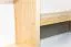 Hängeregal / Wandregal Kiefer massiv Vollholz natur Junco 284 - Abmessung: 66 x 108 x 20 cm (H x B x T)