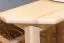 Esstisch 75x130 cm Kiefer massiv, Farbe: Natur