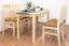 Esstisch 75x130 cm Kiefer massiv, Farbe: Natur