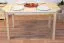 Esstisch 75x130 cm Kiefer massiv, Farbe: Natur