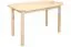 Esstisch 75x130 cm Kiefer massiv, Farbe: Natur