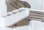 Garderobe Kiefer massiv Vollholz weiß Junco 355 – Abmessungen: 60 x 70 x 3,5 (H x B x T)