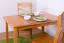 Tisch Kiefer massiv Vollholz Erlefarben Junco 228B (eckig) - 110 x 70 cm (B x T)