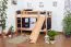Kinderhochbett mit Rutsche