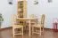 Kiefer Stuhl massiv