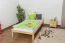Kiefer Bett 90 x 200 cm Natur