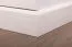 Kommode Badile 01, Farbe: Kiefer Weiß / Braun - 98 x 127 x 46 cm (H x B x T)