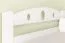 Stockbett für Erwachsene "Easy Premium Line" K18/n, Kopfteil mit Löchern, Buche Vollholz massiv Weiß - 90 x 200 cm, (L x B) teilbar