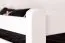 Etagenbett / Stockbett "Easy Premium Line" K20/n inkl. 2 Schubladen und 2 Abdeckblenden, Kopf- und Fußteil gerade, Buche Vollholz massiv Weiß - Liegefläche: 90 x 200 cm, teilbar