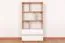 Jugendzimmer - Regal Alard 04, Farbe: Eiche / Weiß - Abmessungen: 151 x 80 x 40 cm (H x B x T)
