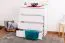 Jugendzimmer - Kommode Alard 05, Farbe: Weiß - Abmessungen: 94 x 80 x 40 cm (H x B x T)