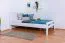 Jugendbett "Easy Premium Line" K8, 120 x 200 cm Buche Vollholz massiv weiß lackiert