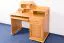 Schreibtisch Kiefer massiv Vollholz Erlefarben Junco 188 - Abmessungen: 106 x 120 x 57 cm (H x B x T)