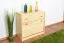 Schuhschrank Holz natur