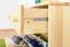 Schuhschrank Holz natur
