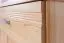 Kommode Kiefer massiv Vollholz natur Columba 02 - Abmessungen: 123 x 80 x 50 cm (H x B x T)