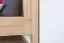 Kinderbett / Jugendbett Buche massiv Vollholz natur 107, inkl. Lattenrost - 80 x 200 cm (B x L)