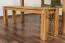Bank Wooden Nature 132 Eiche massiv - 140 x 33 cm (L x B)