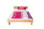 Jugendbett Wooden Nature 01 Kernbuche massiv geölt - Liegefläche 140 x 200 cm (B x L)