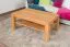 Sofatisch Clubtisch Loungetisch Couchtisch Buche Massivholz Farbe: Natur 45x105x65 cm