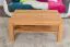 Sofatisch Clubtisch Loungetisch Couchtisch Buche Massivholz Farbe: Natur 45x105x65 cm